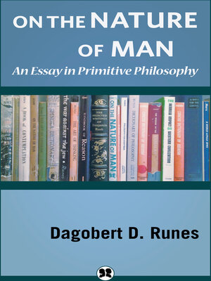 cover image of On the Nature of Man